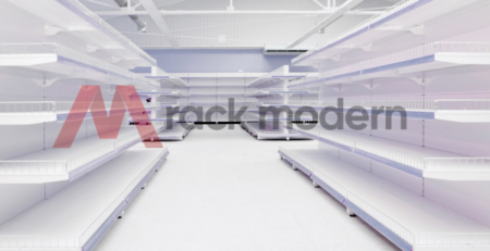 Rack Modern’s durable and customizable shelving systems designed for European markets. Ideal for fashion stores, supermarkets, and more.